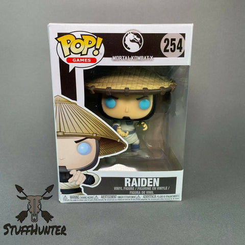 Funko POP! Mortal Kombat X Raiden #254 OVP 2nd Life ID55 - STUFFHUNTER