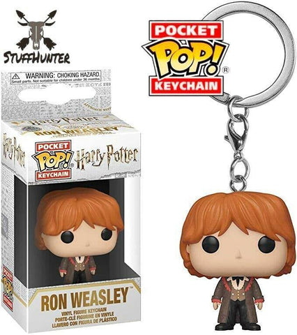 FUNKO POP! RON WEASLEY Harry Potter Pocket Keychain Schlüsselanhänger – Neu - STUFFHUNTER