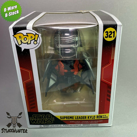 Funko POP! Star Wars SUPREME LEADER KYLO REN in Tie Whisper #321 OVP 2nd Life IDB5 - STUFFHUNTER