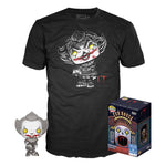 Funko POP! Stephen Kings Es Pennywise Figur & T-Shirt Set (Size M) - STUFFHUNTER