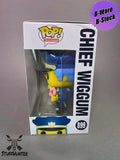 Funko POP! the Simpsons Chief Wiggum # 899 - B-Ware 2nd Life Neu ID91 - STUFFHUNTER