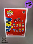 Funko POP! the Simpsons Chief Wiggum # 899 - B-Ware 2nd Life Neu ID91 - STUFFHUNTER