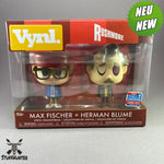 Funko POP! Vynl. Rushmore Max Fischer + Herman Blume - NYCC 2018 Limited - NEU - STUFFHUNTER