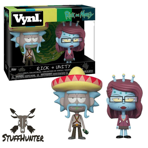 Funko Vynl. Rick and Morty - RICK + UNITY 2-Pack - 10cm - STUFFHUNTER