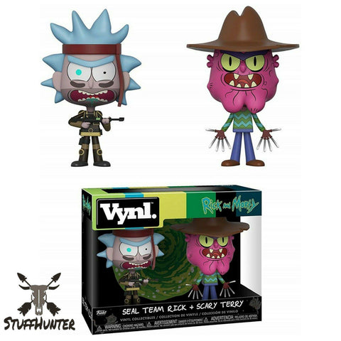 Funko Vynl. Rick and Morty - SEAL TEAM RICK + SCARY TERRY - 2-Pack - 10cm - STUFFHUNTER