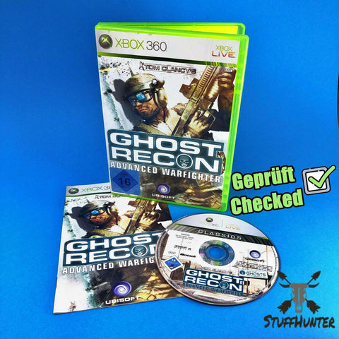 Ghost Recon Advanced Warfighter - Xbox 360 - Geprüft - USK16 * Akzeptabel - STUFFHUNTER