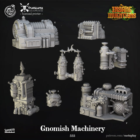 Gnomish Machinery - Insane inventions - STUFFHUNTER