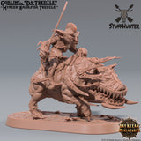 Goblin Reiter Myneer Augolf - 32mm 75mm - STUFFHUNTER