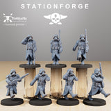 Grim Guard Marching Pose - STUFFHUNTER