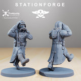 Grim Guard Marching Pose - STUFFHUNTER