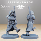 Grim Guard Marching Pose - STUFFHUNTER