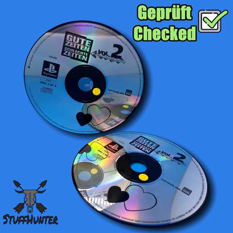 Gute Zeiten Schlechte Zeiten Vol.2 - PS1 - Geprüft - USK0 | Disc only * Gut - STUFFHUNTER