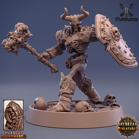 Horde of Dreadmarsh - Bone Major - 32mm 75mm - STUFFHUNTER