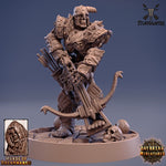 Horde of Dreadmarsh - Crossbow Officer Untoter Skelett - 28-32mm 75mm - STUFFHUNTER