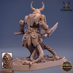 Horde of Dreadmarsh - General Gantza Pitch Untoter Skelett - 28-32mm 75mm - STUFFHUNTER