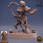 Horde of Dreadmarsh - Skeleton Sergeant Untoter Skelett - 28-32mm 75mm - STUFFHUNTER