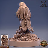 Horde of Dreadmarsh - The Dust Monk Untoter Skelett - 28-32mm 75mm - STUFFHUNTER