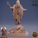 Horde of Dreadmarsh - The Hungerpriest Untoter Skelett - 28-32mm 75mm - STUFFHUNTER