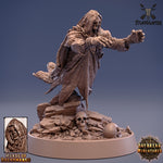 Horde of Dreadmarsh - The White Strangler Untoter Skelett - 28-32mm 75mm - STUFFHUNTER