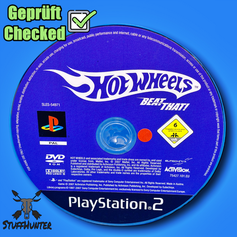 Hot Wheels: Beat That - PS2 - Geprüft - USK6 | Disc only * Akzeptabel - STUFFHUNTER