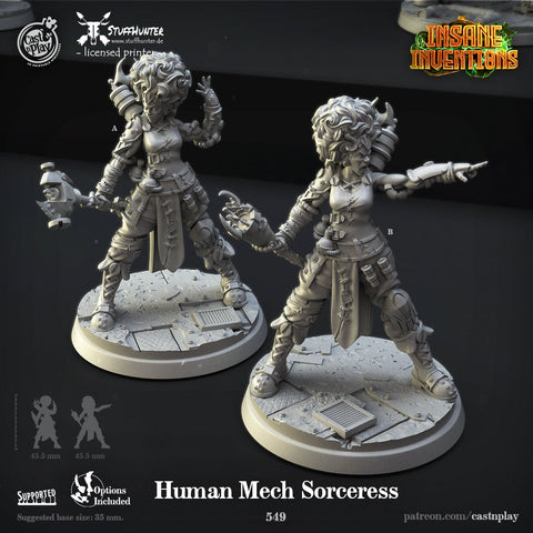 Human Mech Sorceress Set (2) - Insane inventions - STUFFHUNTER