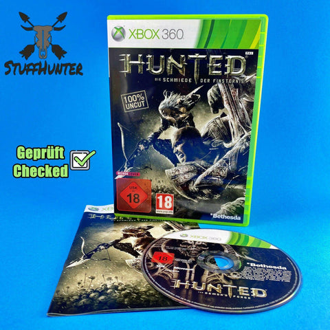 Hunted: Die Schmiede der Finsternis - Xbox 360 - Geprüft - USK18 * Gut - STUFFHUNTER