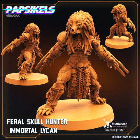 Immortal Lycan - Feral Skull Hunter - STUFFHUNTER