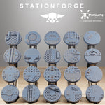 Industrial Bases (20) 25mm - STUFFHUNTER