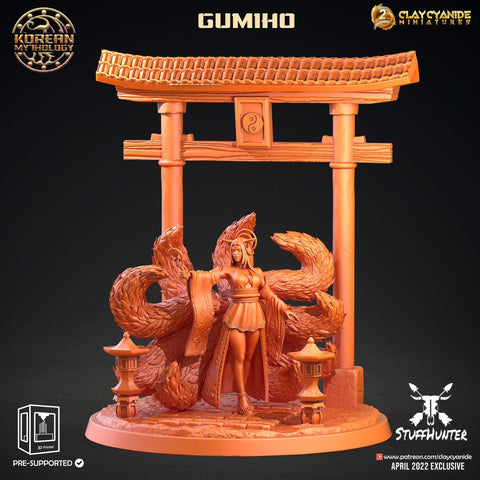 Korean Mythology - Gumiho - 32mm - STUFFHUNTER