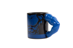 Marvel Comics Black Panther 3D Arm Tasse Kaffee Becher Keramik - 330ml - Blau - STUFFHUNTER