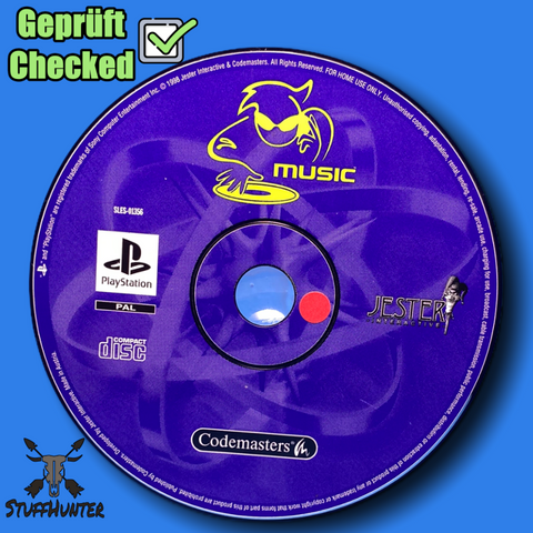 Music - PS1 - Geprüft - USK0 | Disc only * Akzeptabel - STUFFHUNTER