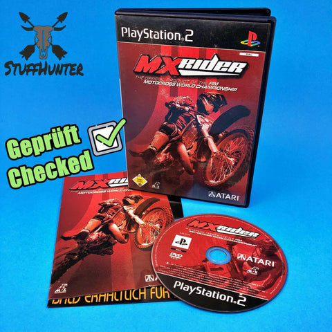 MX Rider - PS2 - Geprüft - USK0 * Akzeptabel - STUFFHUNTER