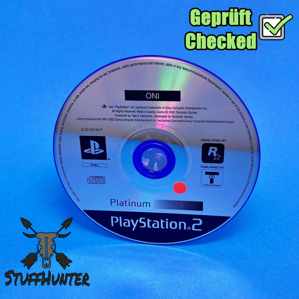 Oni [Platinum] - PS2 - Geprüft - USK0 | Disc only * Akzeptabel