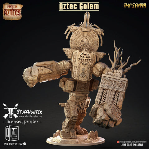 Pantheon of Aztecs - Aztec Golem - STUFFHUNTER