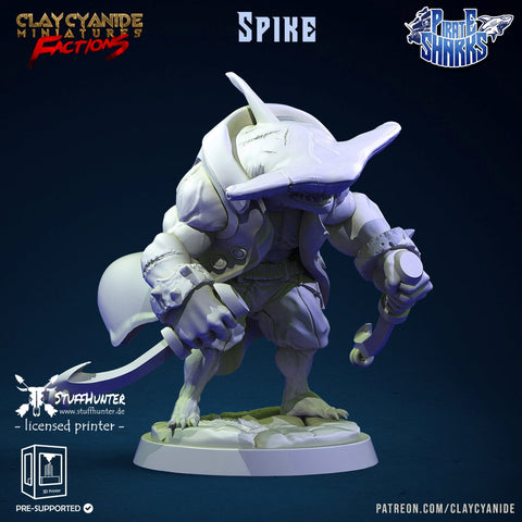 Pirate Sharks - Spike - STUFFHUNTER