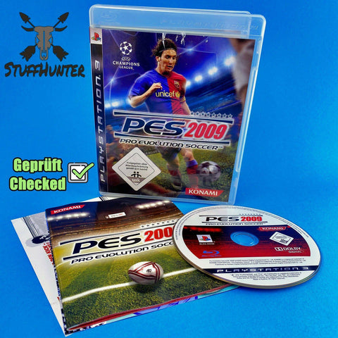 Pro Evolution Soccer PES 2009 - PS3 - Geprüft - USK0 * Gut - STUFFHUNTER