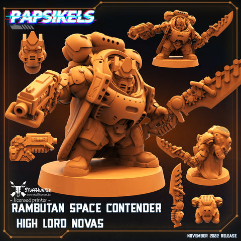 Rambutan Space Contender High Lord Novas - STUFFHUNTER