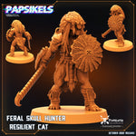 Resilient Cat - Feral Skull Hunter - STUFFHUNTER