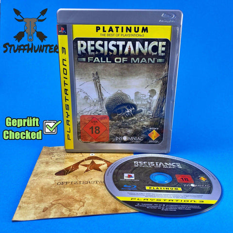 Resistance: Fall of Man [Platinum] - PS3 - Geprüft - USK18 * sehr gut - STUFFHUNTER