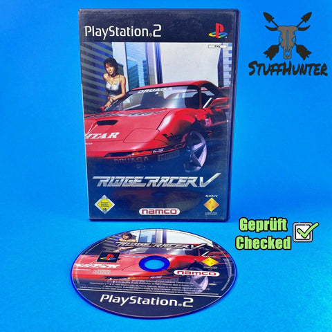 Ridge Racer V - PS2 - Geprüft - USK0 * Akzeptabel - STUFFHUNTER