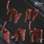 Robot Legion - Lynchguards Command Squad Sword Shield (5) - STUFFHUNTER