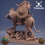 Sentinels of the Eastern Peaks - Abnor Trueseer on Ripper Ox - 28-32mm 75mm - STUFFHUNTER