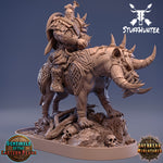 Sentinels of the Eastern Peaks - Gazer Hundredscar on Ripper Ox - 28-32mm 75mm - STUFFHUNTER