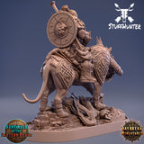 Sentinels of the Eastern Peaks - Gazer Hundredscar on Ripper Ox - 28-32mm 75mm - STUFFHUNTER