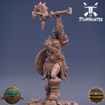 Sentinels of the Eastern Peaks - Shima Orcbane - 28-32mm 75mm - STUFFHUNTER