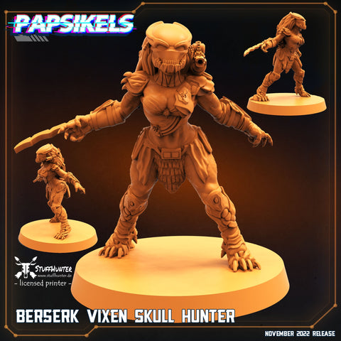 Skull Hunter Berserk Vixen - STUFFHUNTER