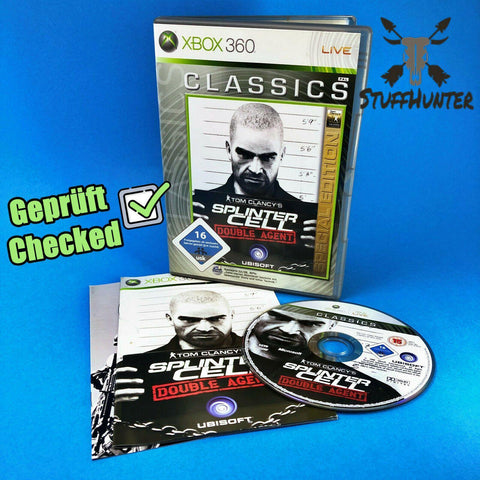 Splinter Cell: Double Agent [Classics] - Xbox 360 - Geprüft - USK16 * Gut - STUFFHUNTER