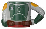 Star Wars Boba Fett 3D Arm Tasse Kaffee Becher Keramik - 330ml - Grau - STUFFHUNTER