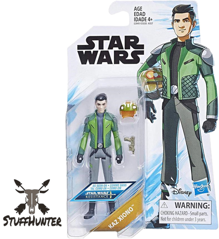 Star Wars Resistance – KAZ XIONO – 10cm Hasbro - STUFFHUNTER