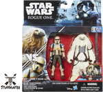 Star Wars Rogue One – MOROFF vs SCARIF STORMTROOPER – Hasbro - STUFFHUNTER